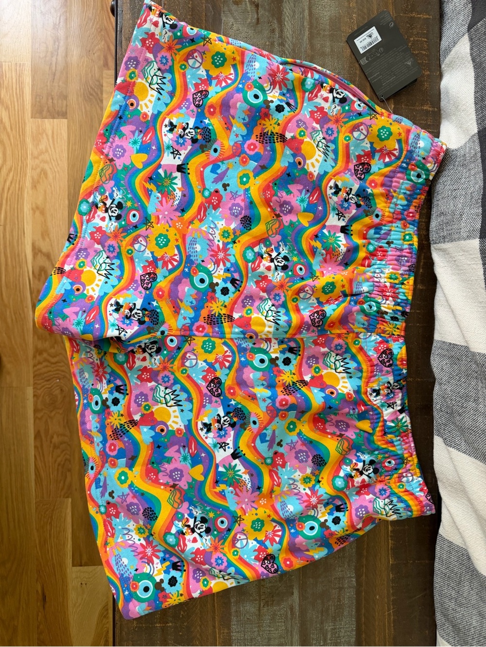 Disney Pride Colorful Rainbow Pattern Shorts